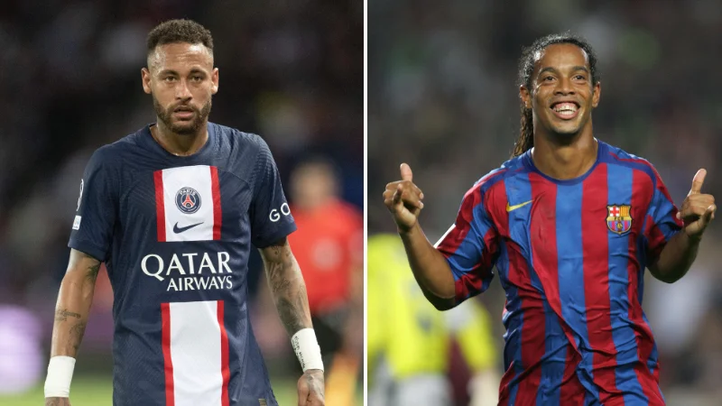Imagen de Neymar vs Ronaldinho: Magia brasileña en PSG, Barcelona y la Selección