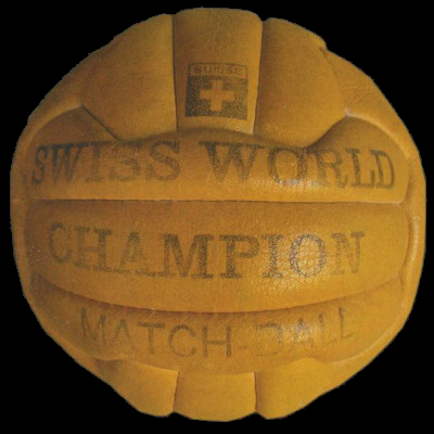 Swiss World Champion, pallone ufficiale del Mondiale in Svizzera 1954