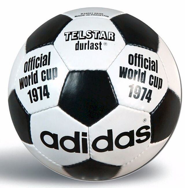 Telstar Durlast, pallone ufficiale del Mondiale in Germania 1974