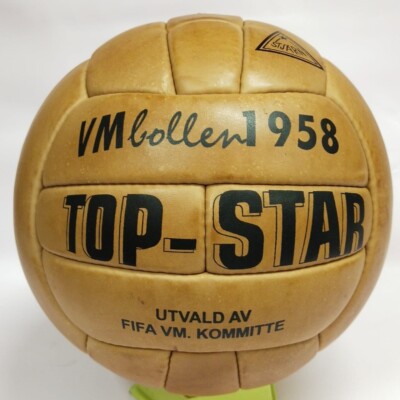 Top Star, pallone ufficiale del Mondiale in Svezia 1958